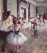 Edgar Degas The Dance Class Sweden oil painting artist